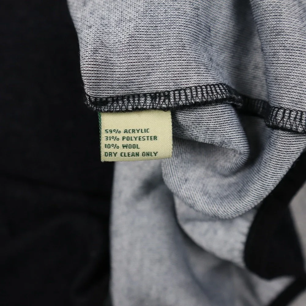 Donald Ross Sweater Mens Medium Gray Wool Blend MCC Marietta Country Club Golf